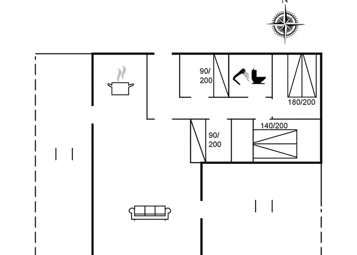 Halfdan - 1-1km From The Sea By Interhome Feriehus Molby